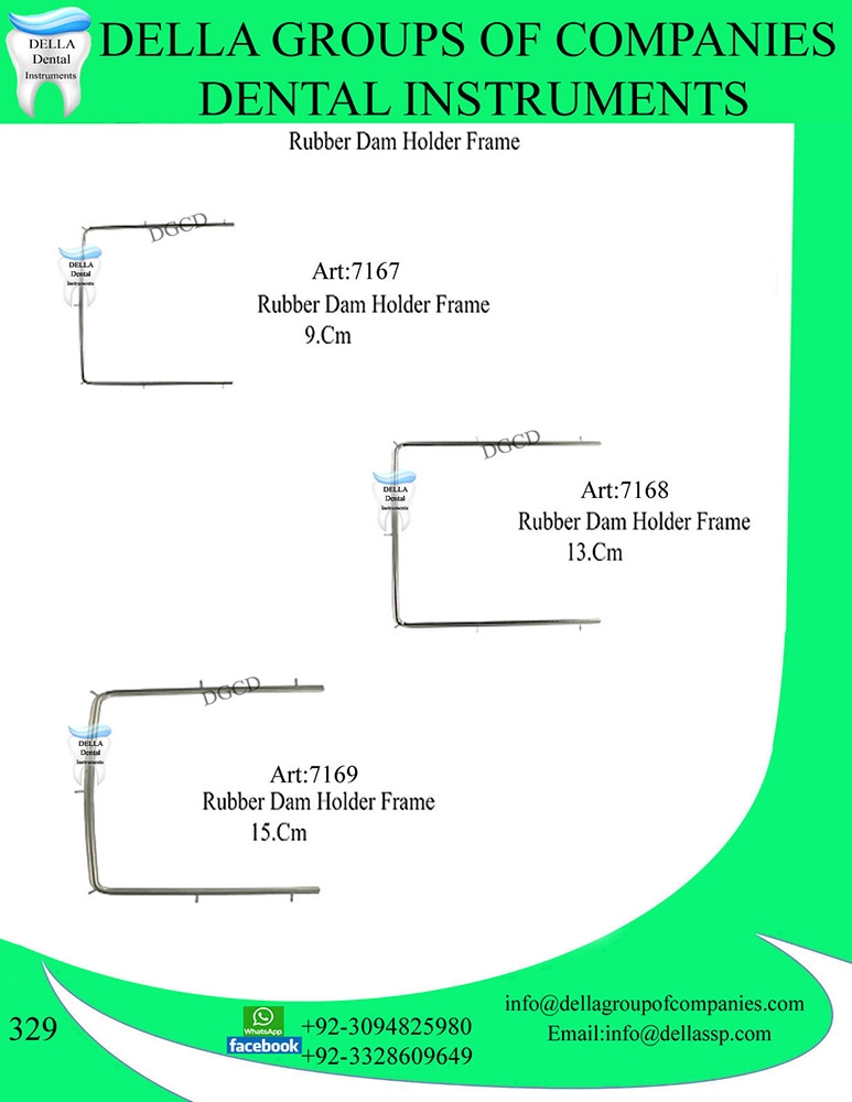 Rubber Dam Holder Frame